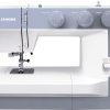 Janome 1522-BG Mechanical Sewing Machine - Aesthetic Blue-Grey Sewing Machine for Beginners, 22 Built in Stitches, 1 Step Buttonhole, Heavy Duty Metal Frame, Built in Needle Threader - 1