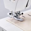 Janome 1522-BG Mechanical Sewing Machine - Aesthetic Blue-Grey Sewing Machine for Beginners, 22 Built in Stitches, 1 Step Buttonhole, Heavy Duty Metal Frame, Built in Needle Threader for Easy Use