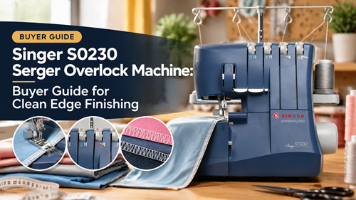 Singer S0230 Serger Overlock Machine: Buyer Guide for Clean Edge Finishing